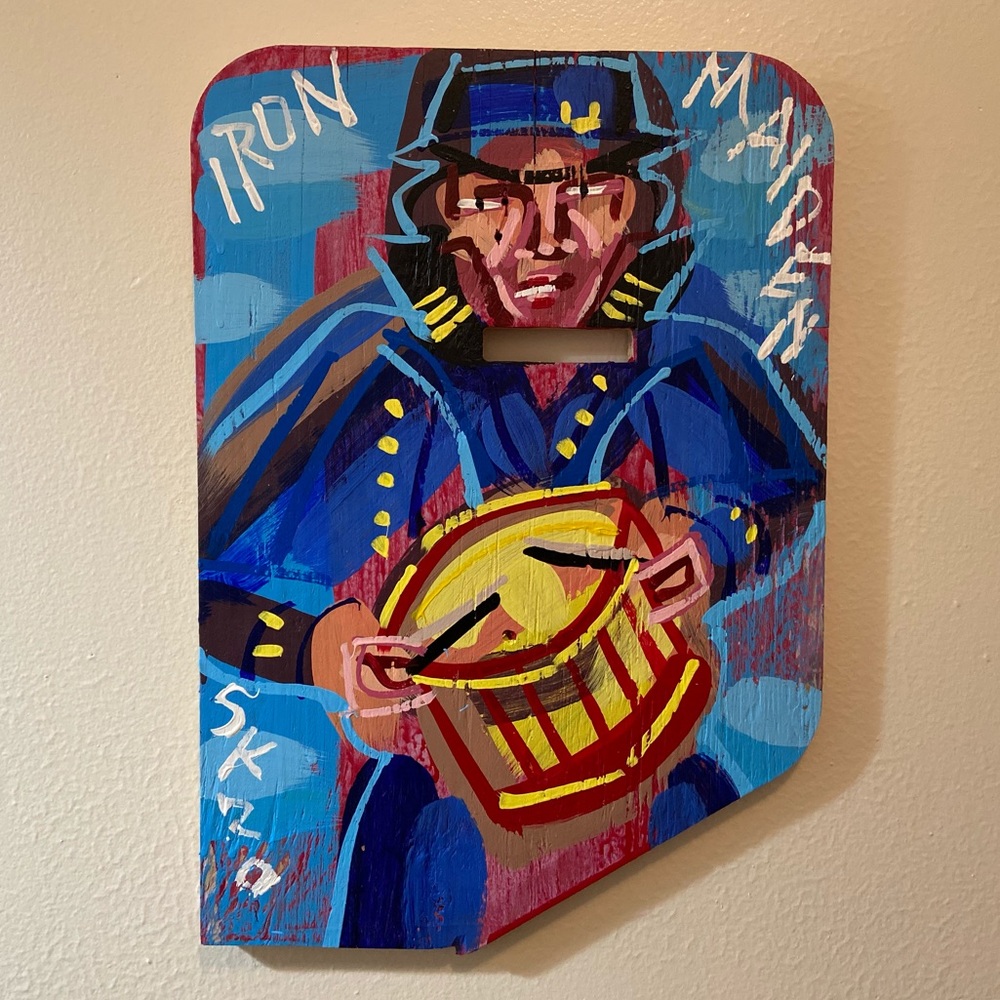 Iron Maiden Steve Keene Original Painting